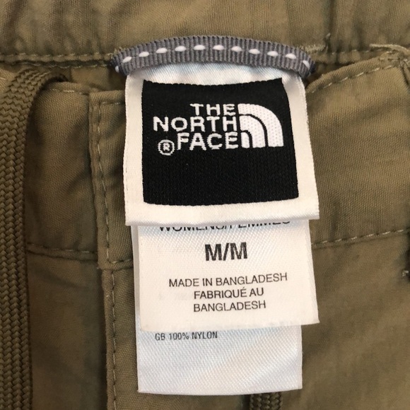 The Northface hiking capri Sz M olive - Picture 3 of 6
